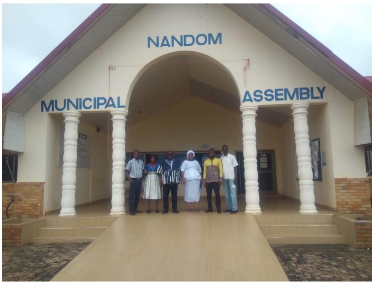 Nandom Map Nandom District - Nandom | GhanaRemembers