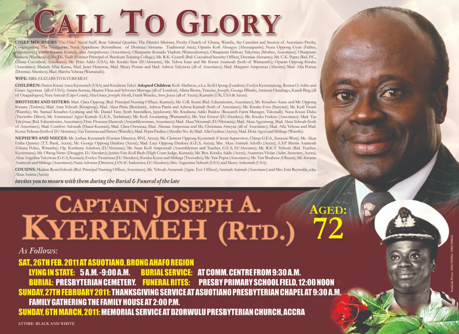 Death and funeral announcements in Ghana: Tradition and modern tools