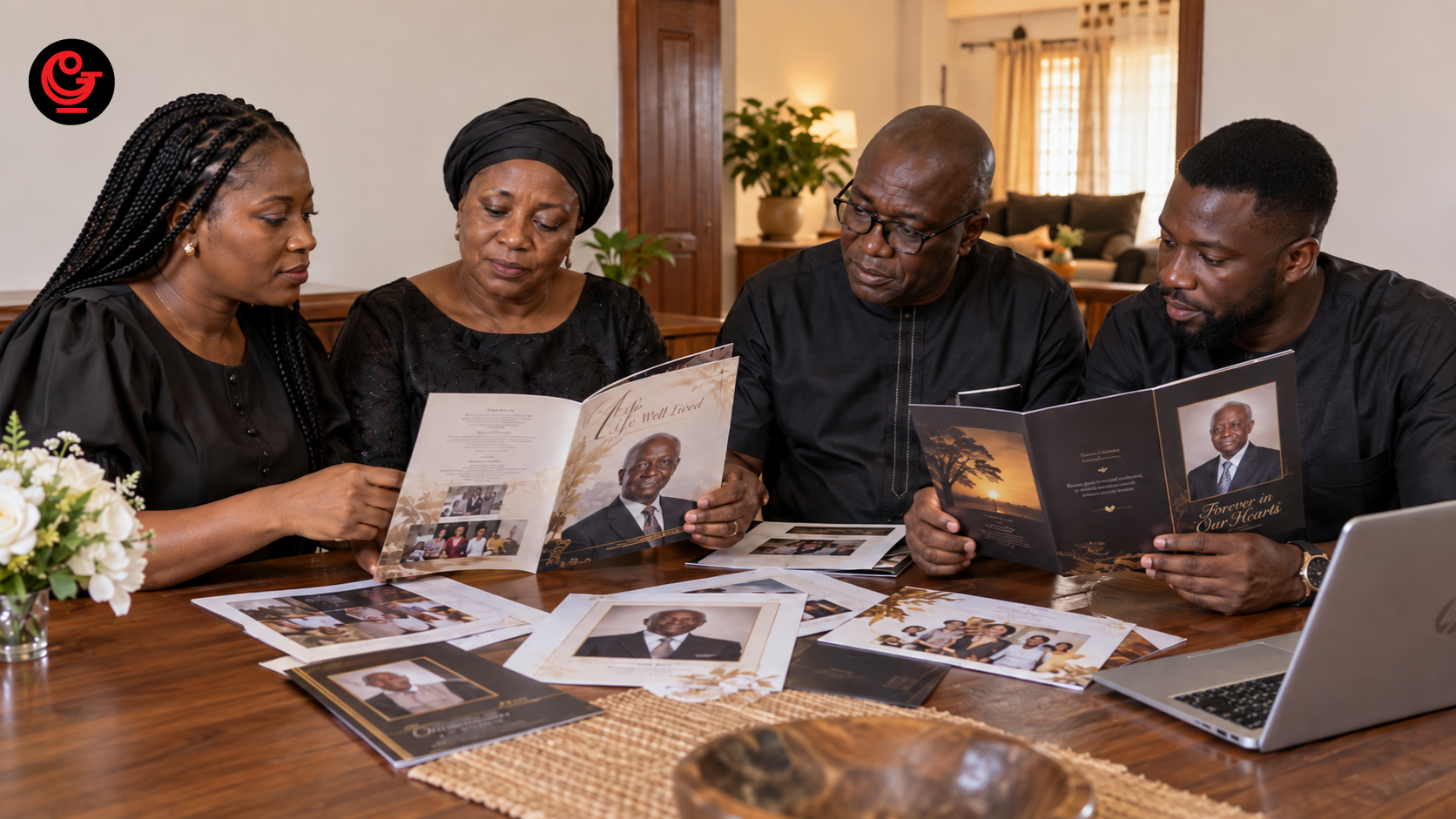 Funeral programmes and brochures in Ghana: Content and layout