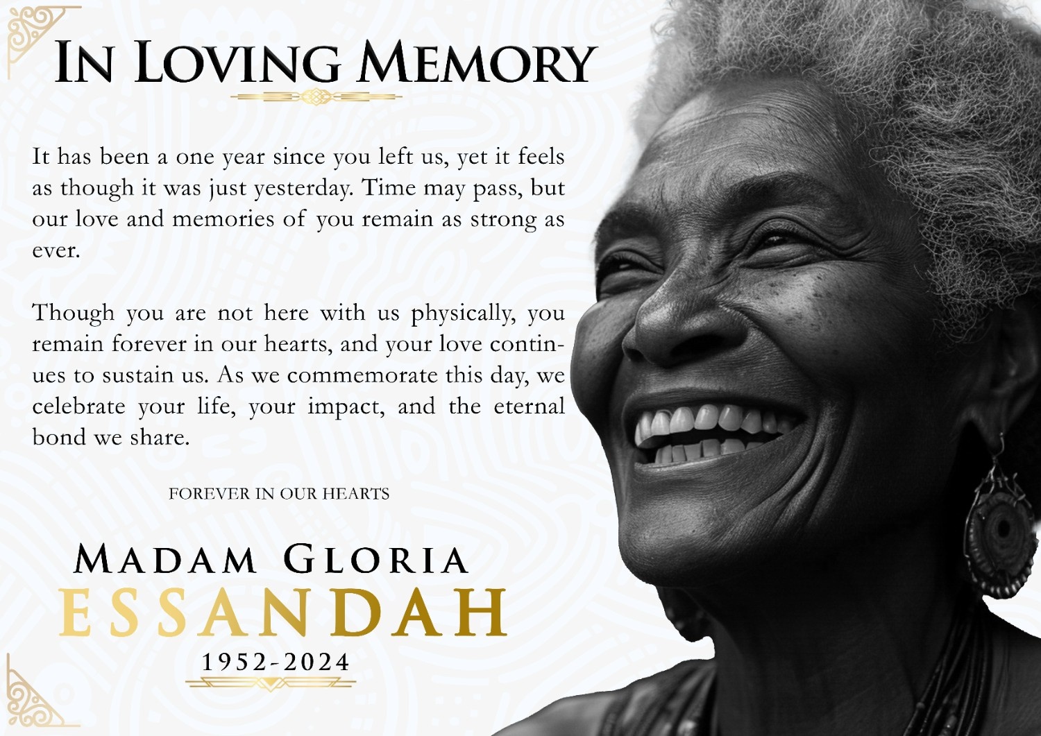 Honouring memory beyond the funeral: One-year anniversary posters in Ghana