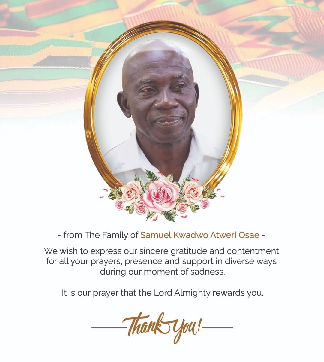Honoring support with funeral appreciation flyers in Ghana