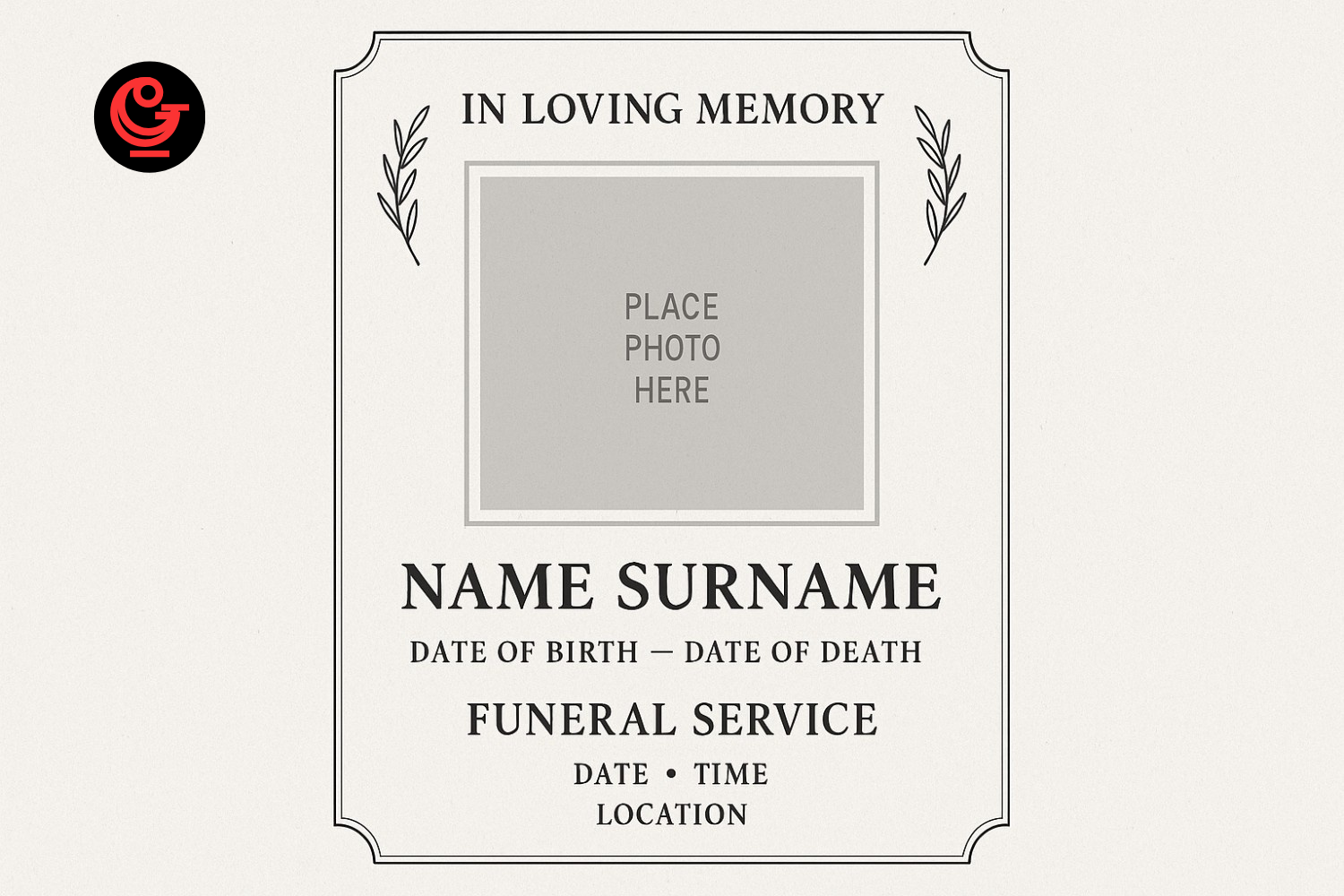 Funeral poster templates: Free and simple ways to honour your loved ones