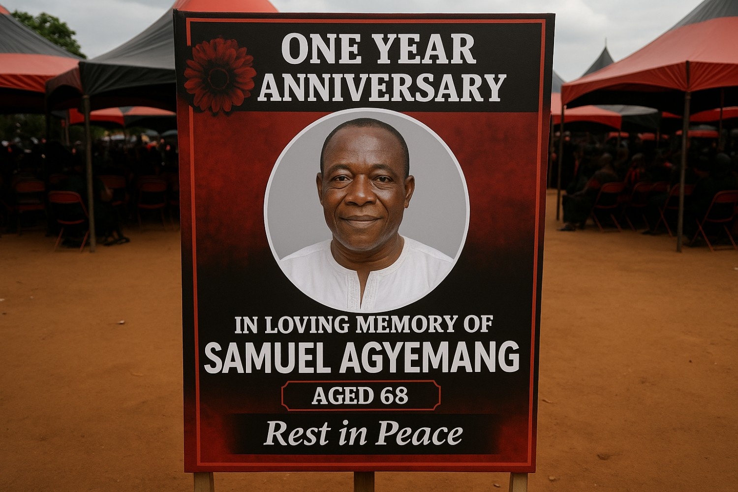 Honouring memory beyond the funeral: One-year anniversary posters in Ghana